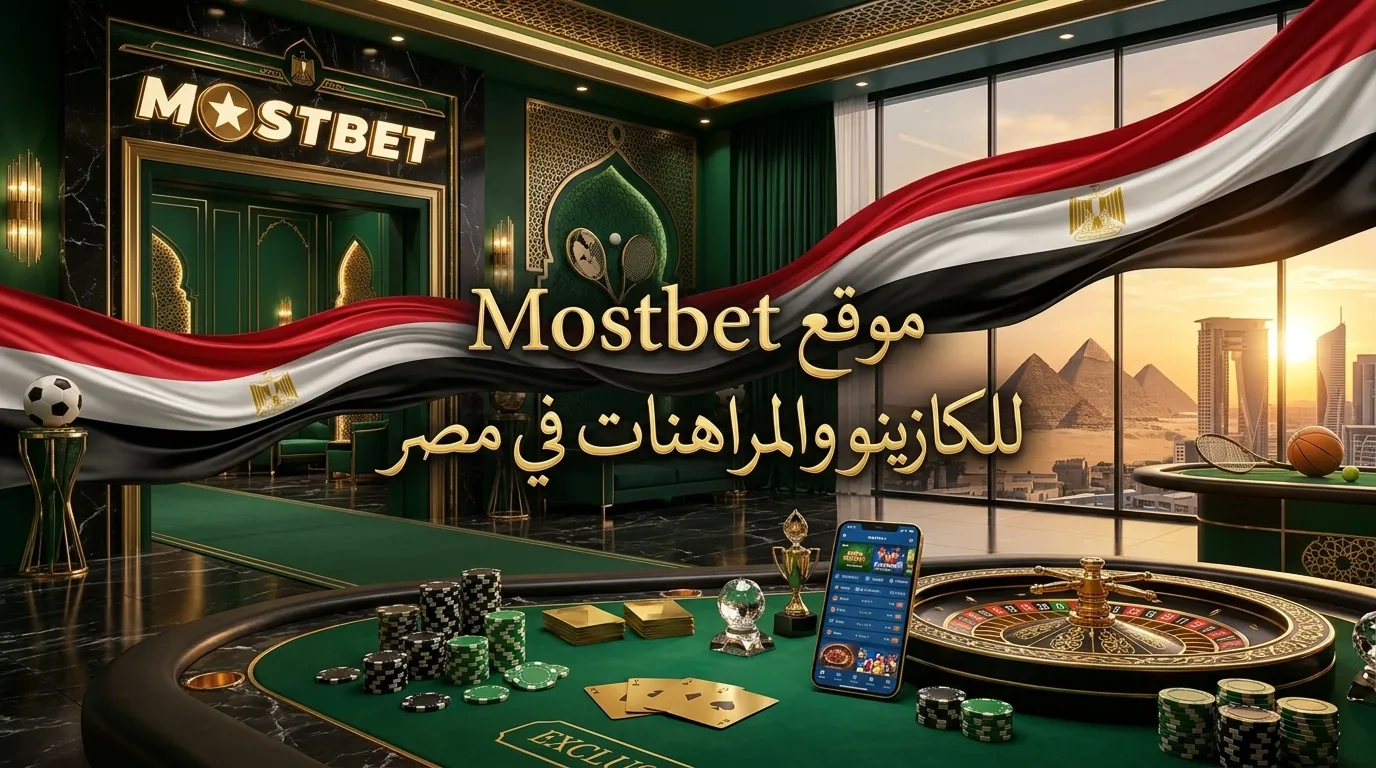 موقع Mostbet للكازينو والمراهنات متاح عبر الإنترنت للاعبين من مصر